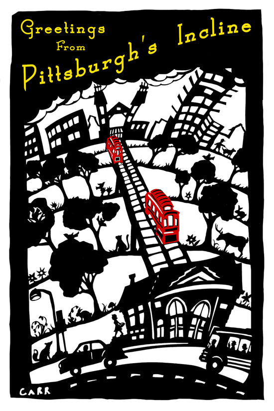 Greetings From Pittsburgh Postcard