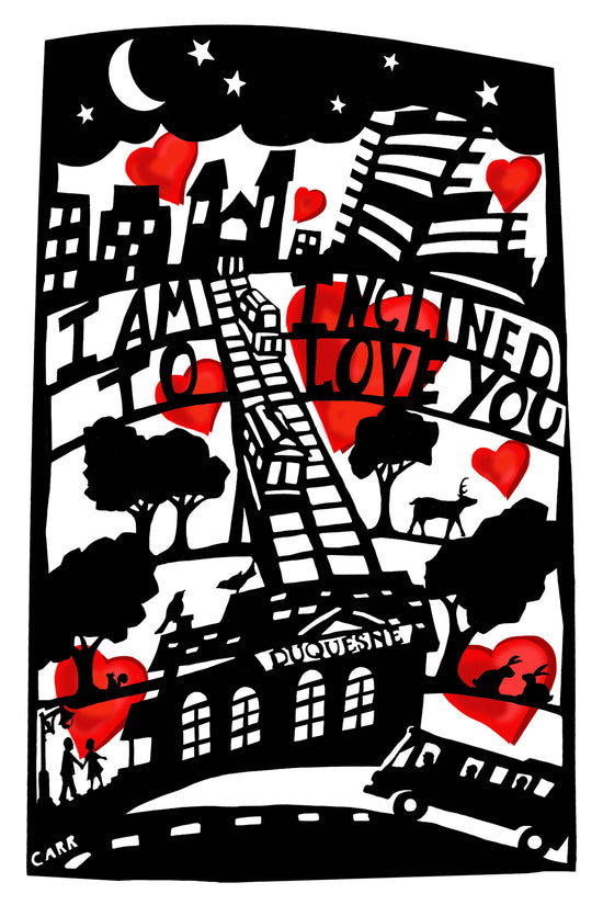 Inclined to Love Postcard